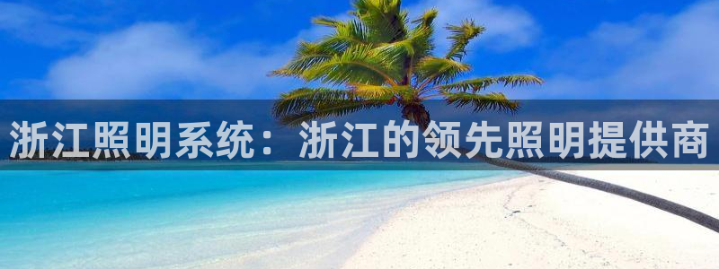 浙江照明系统:浙江的领先照明提供商