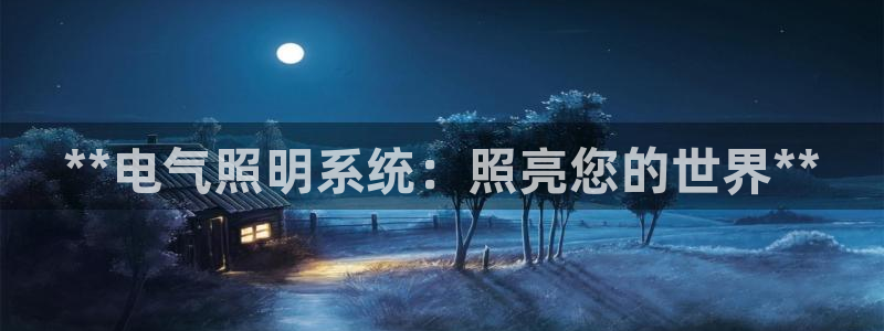 **电气照明系统：照亮您的世界**
