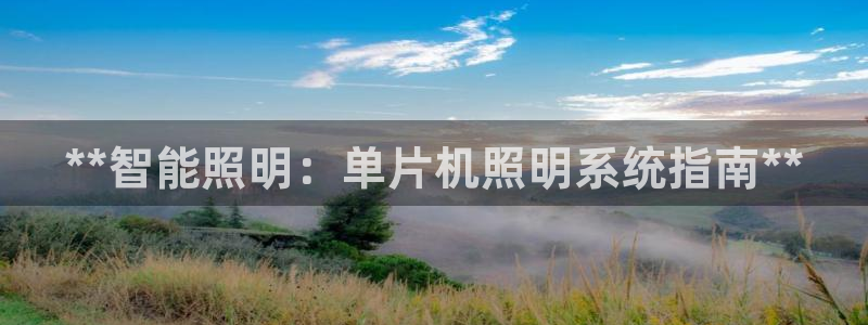 **智能照明：单片机照明系统指南**