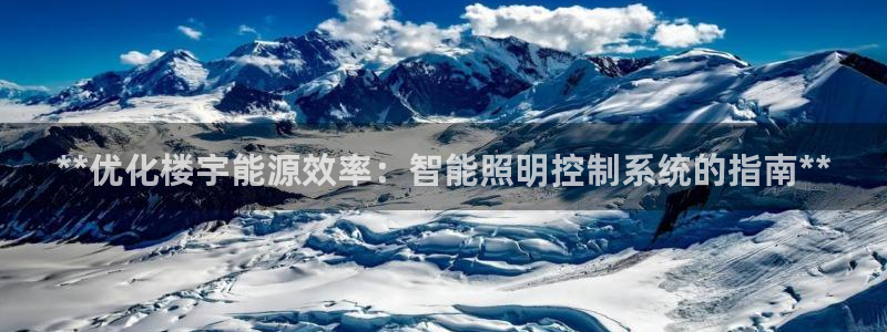 **优化楼宇能源效率：智能照明控制系统的指南**
