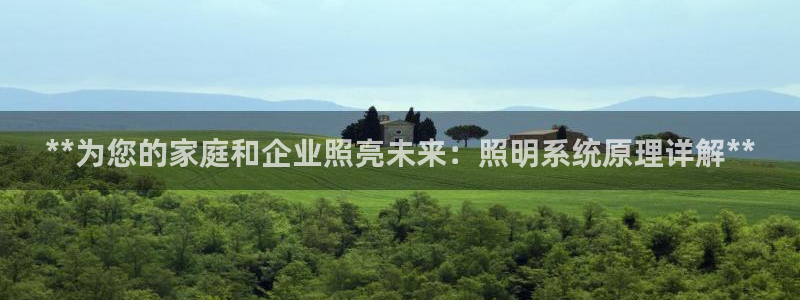 **为您的家庭和企业照亮未来:照明系统原理详解**