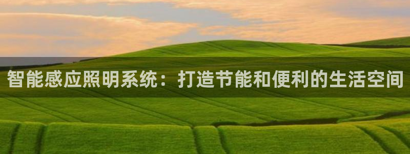 智能感应照明系统：打造节能和便利的生活空间