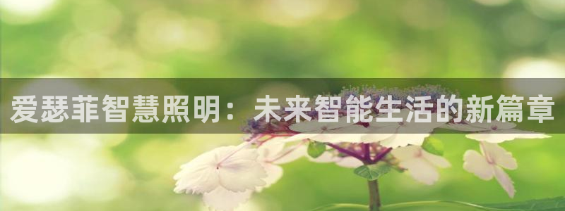 爱瑟菲智慧照明：未来智能生活的新篇章