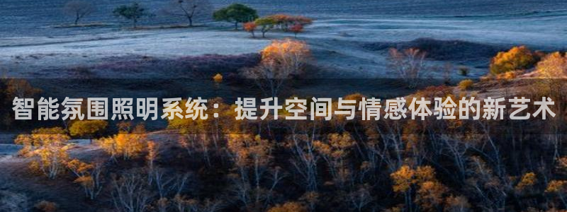 智能氛围照明系统：提升空间与情感体验的新艺术