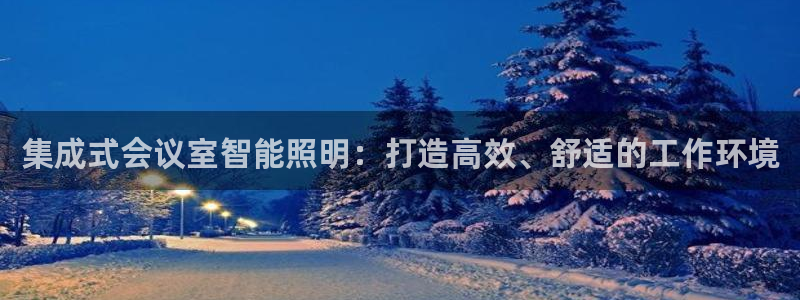 集成式会议室智能照明：打造高效、舒适的工作环境