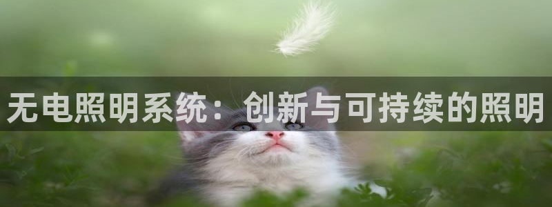 无电照明系统：创新与可持续的照明