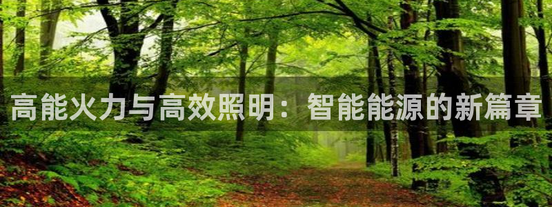 高能火力与高效照明：智能能源的新篇章
