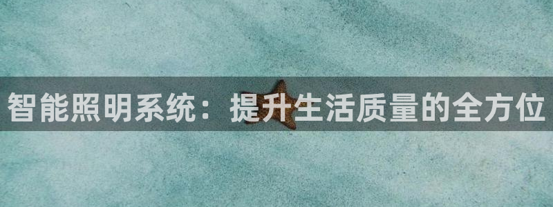 智能照明系统：提升生活质量的全方位