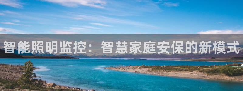 智能照明监控：智慧家庭安保的新模式