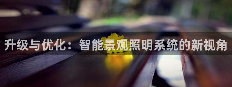 升级与优化：智能景观照明系统的新视角