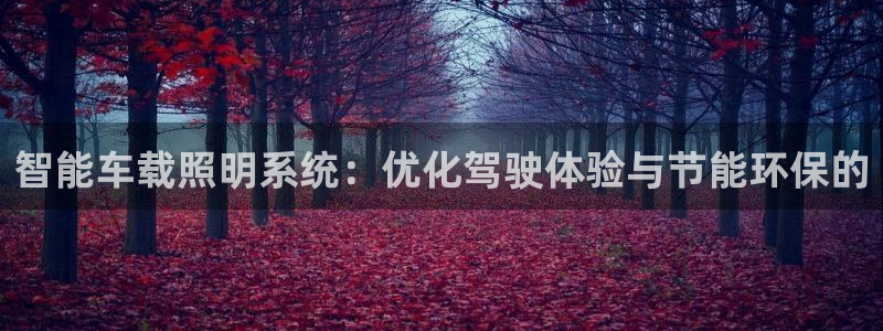 智能车载照明系统：优化驾驶体验与节能环保的